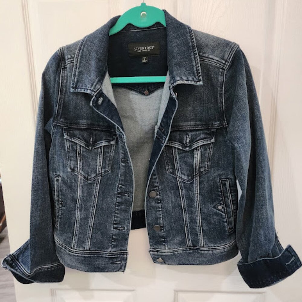 LIVERPOOL Los Angeles Jean Jacket Eco Logical NWOT Women S
